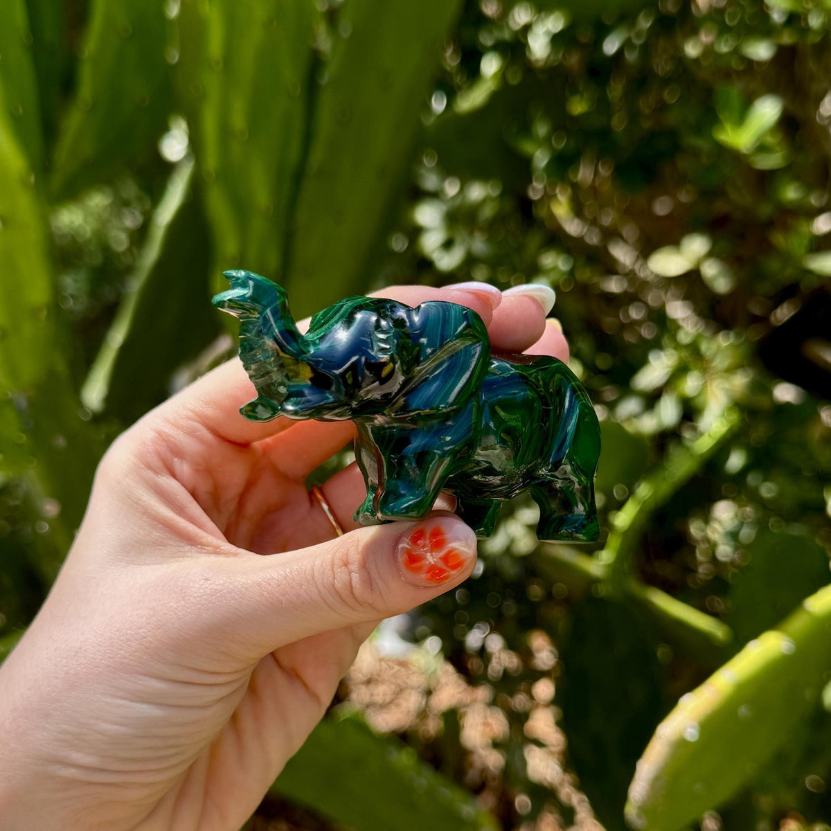 Malachite Elephant