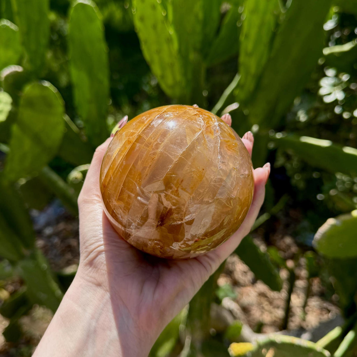 Golden Healer Quartz Sphere 1.11kg