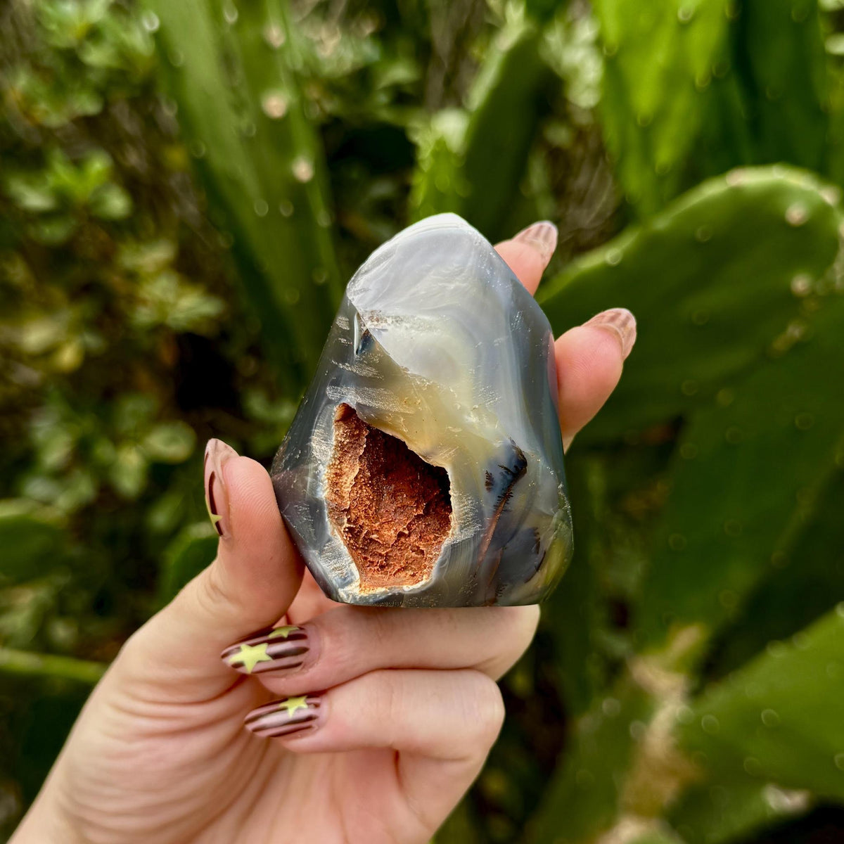 Orca Agate Flame