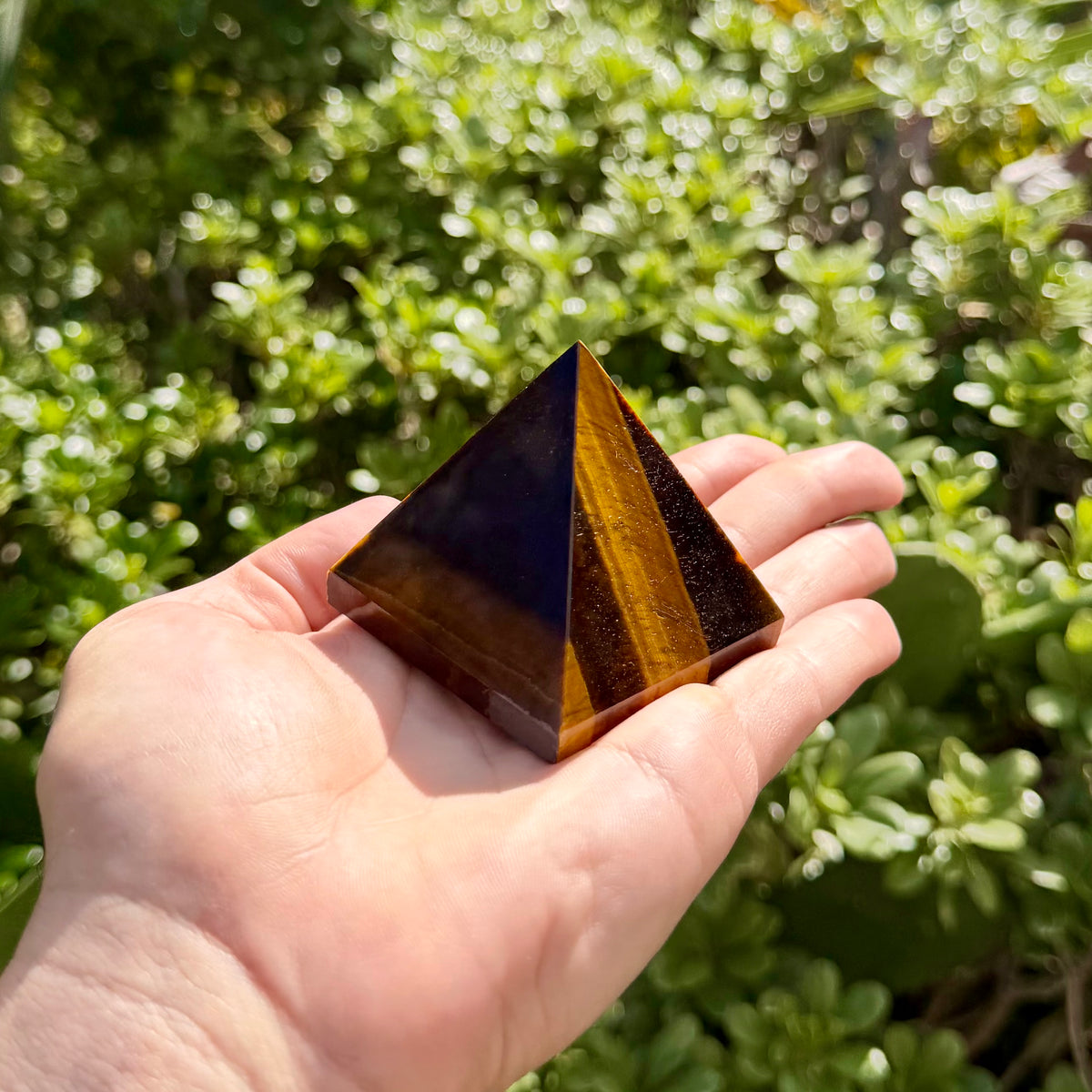Tiger Eye Pyramid .19kg