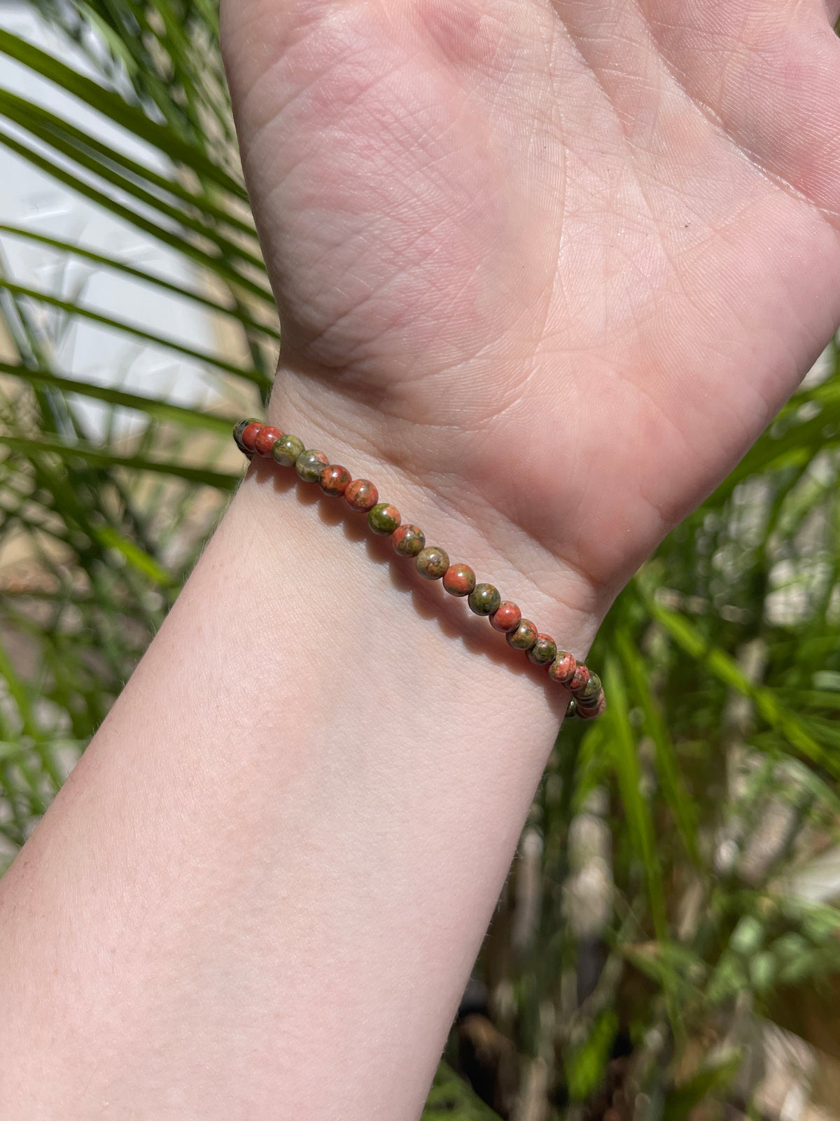 Unakite Bracelet