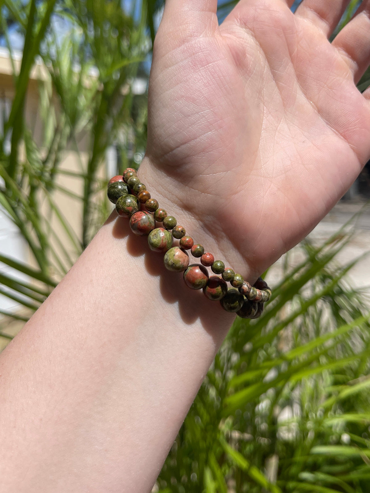 Unakite Bracelet