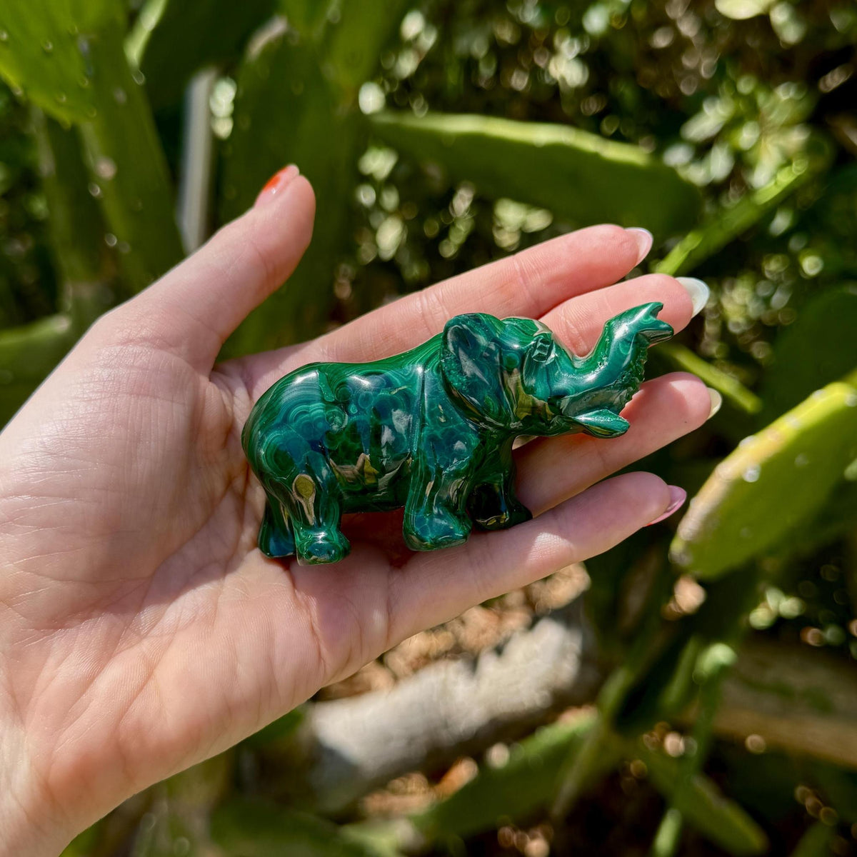Malachite Elephant