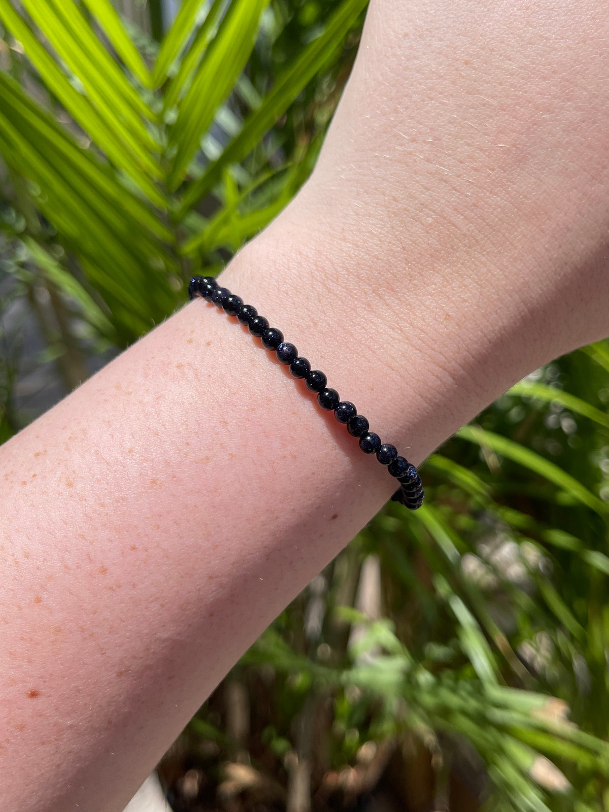 Blue Goldstone Bracelet