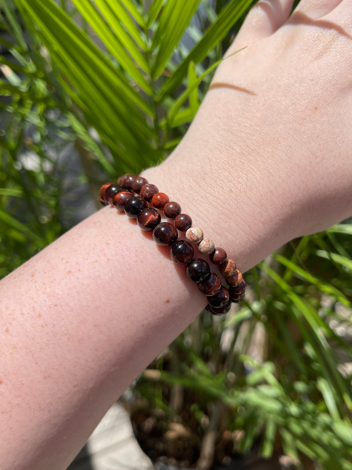 Red Tigers Eye Bracelet