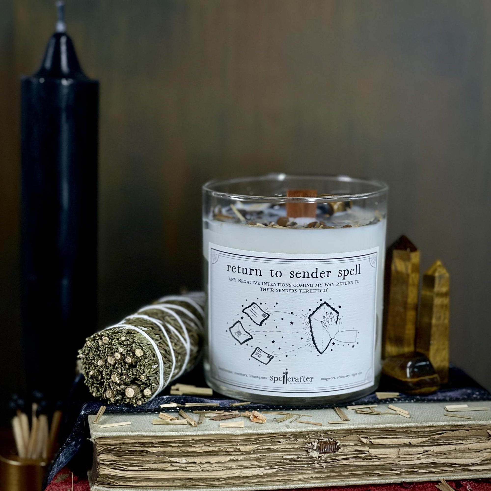 Return To Sender Spell Candle