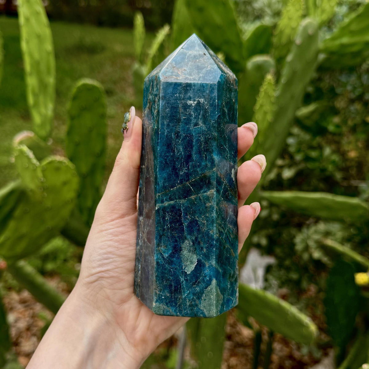 Blue Apatite Tower