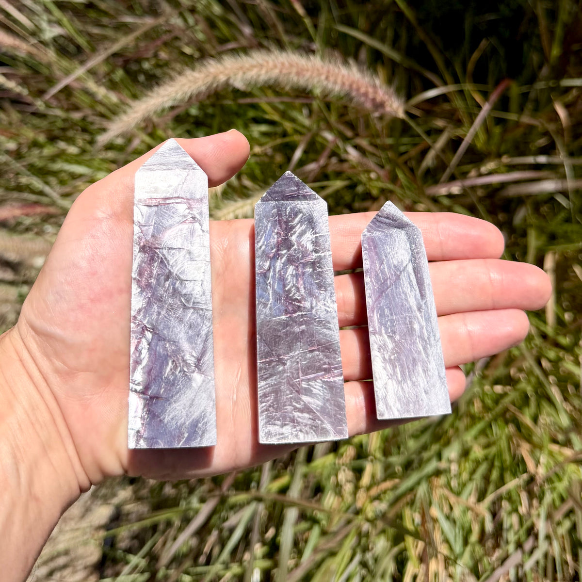 Lepidolite Tower Grade A Intuitively Chosen