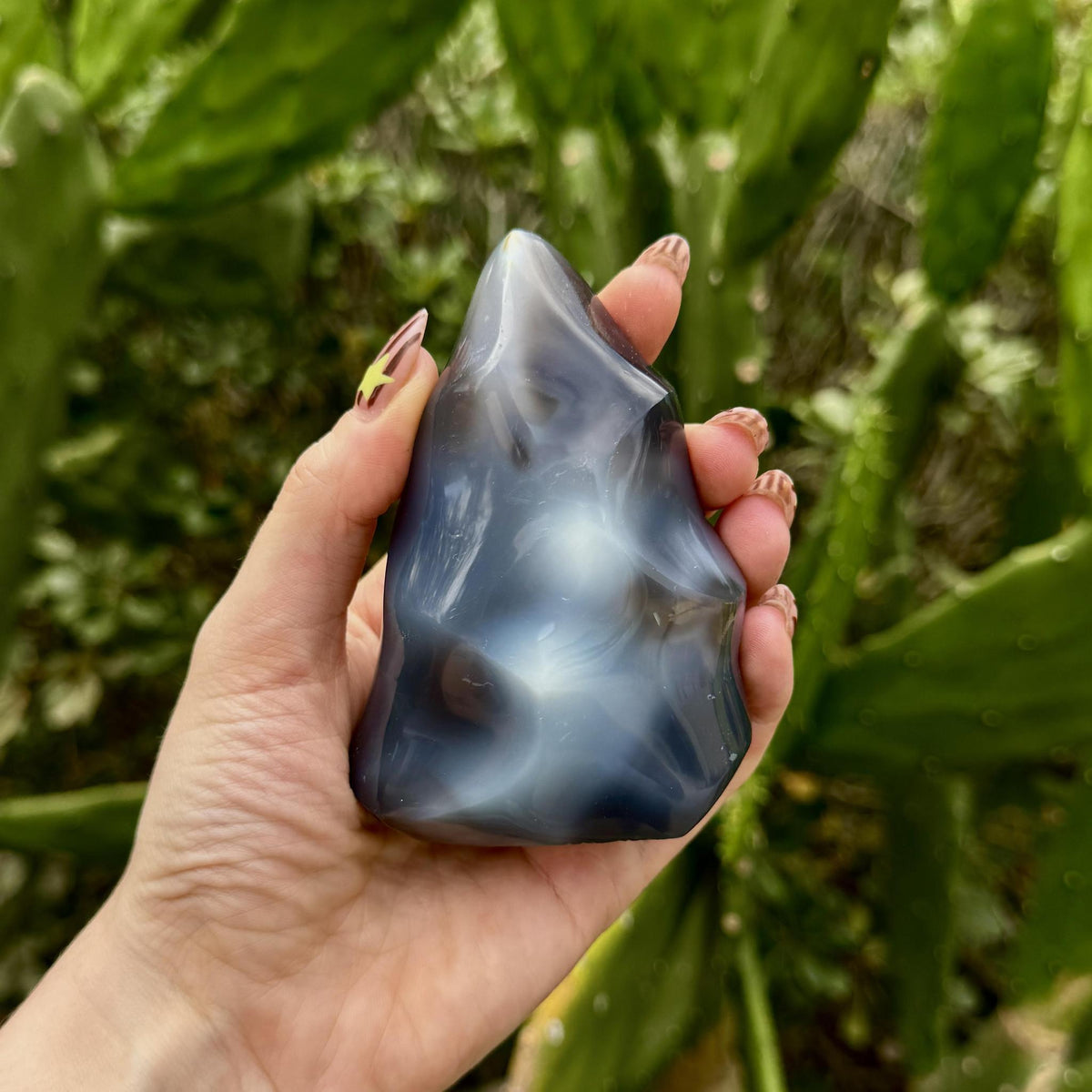 Orca Agate Flame