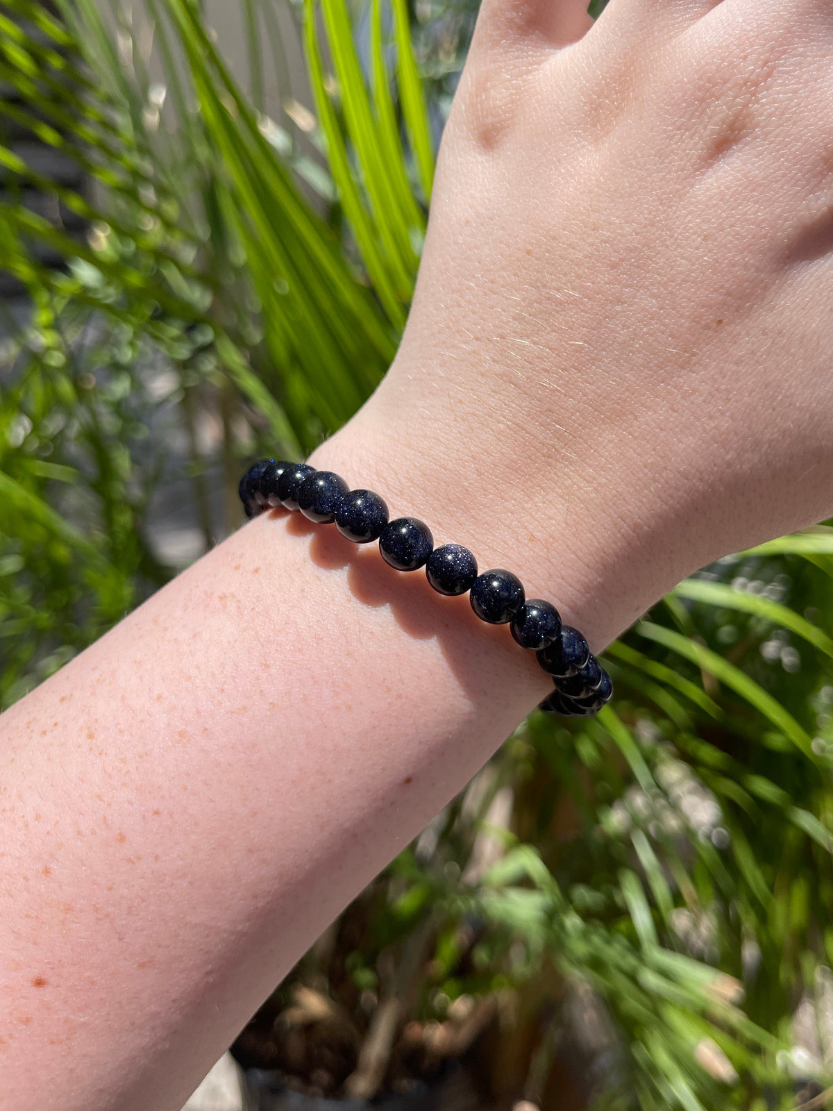 Blue Goldstone Bracelet