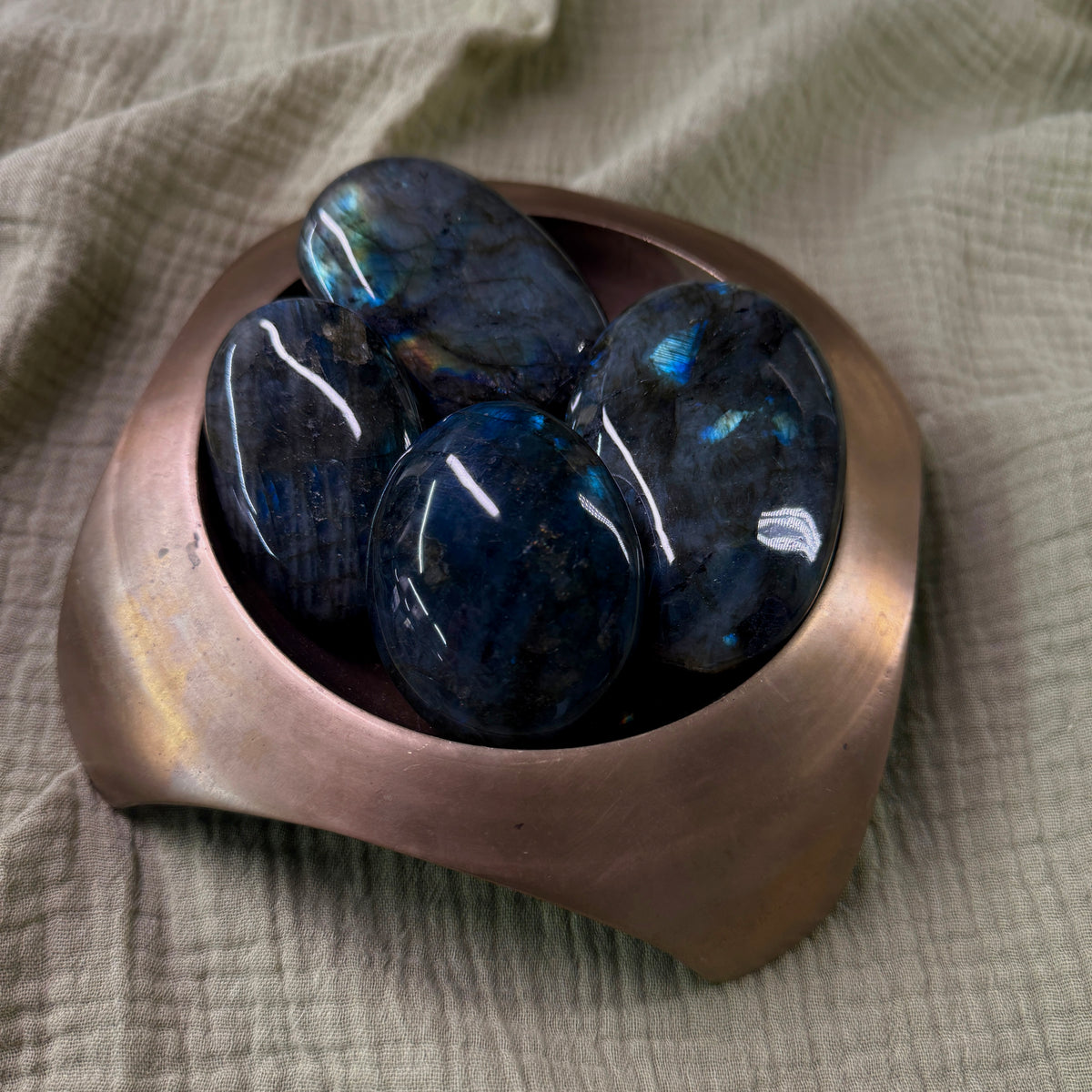 Labradorite Palm Stone