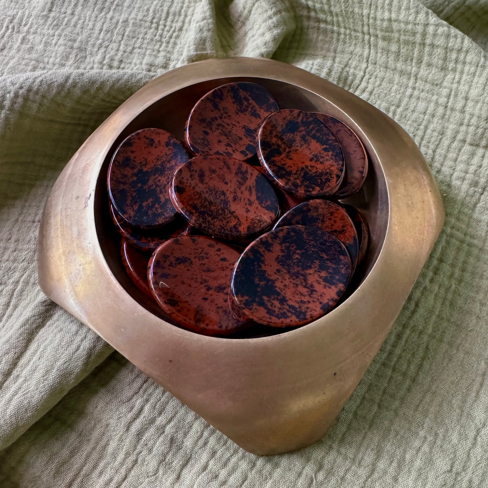 Mahogany Obsidian Calming Stone