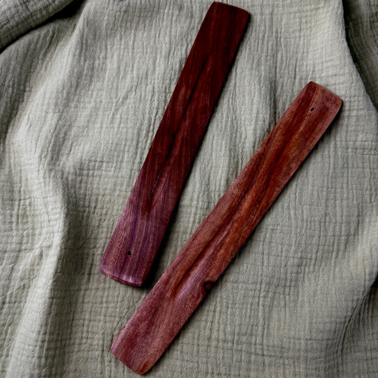 Wood Incense Holder