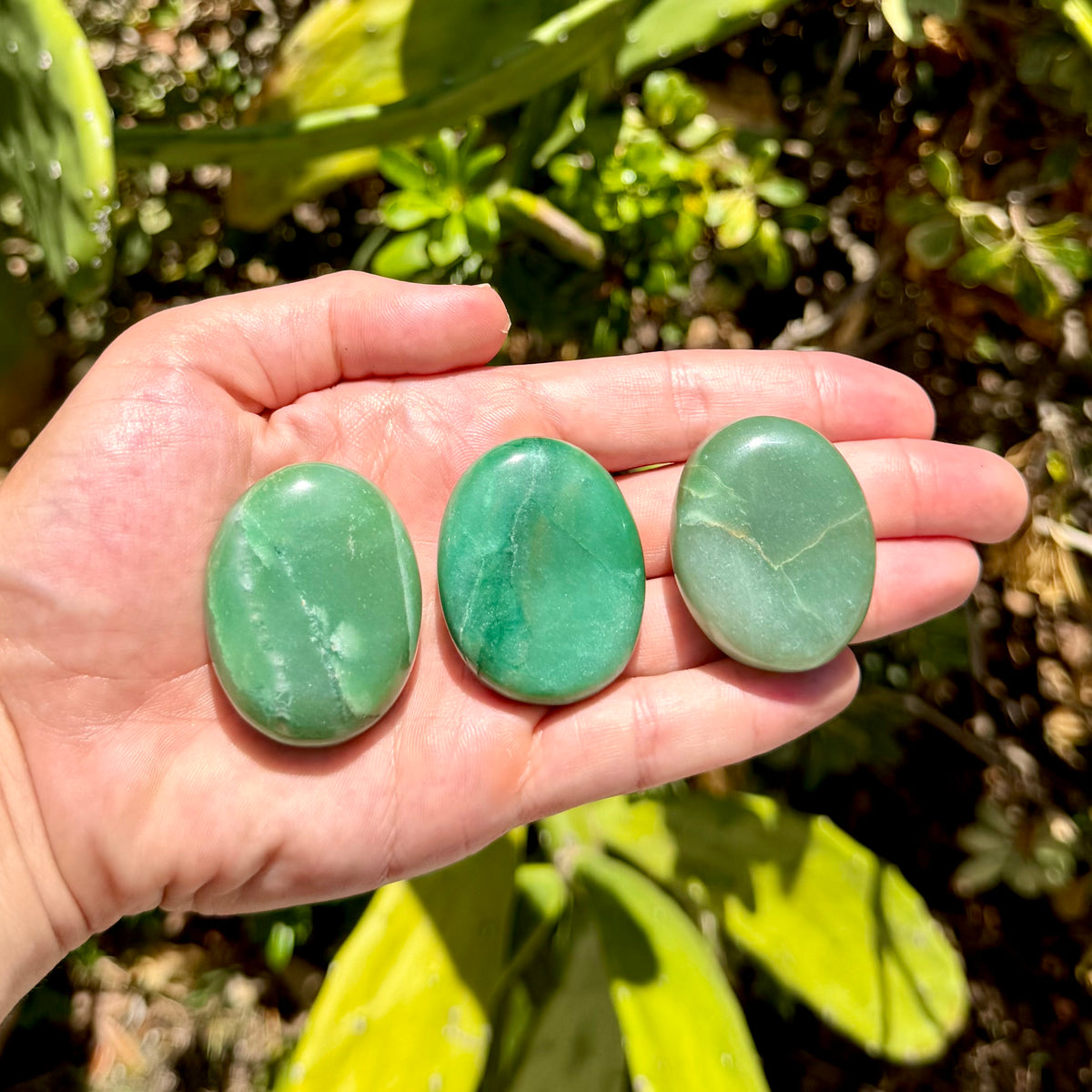 Green Aventurine Pillow