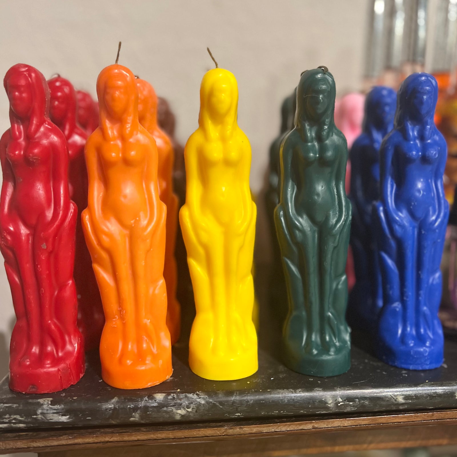 Feminine Figure Candle