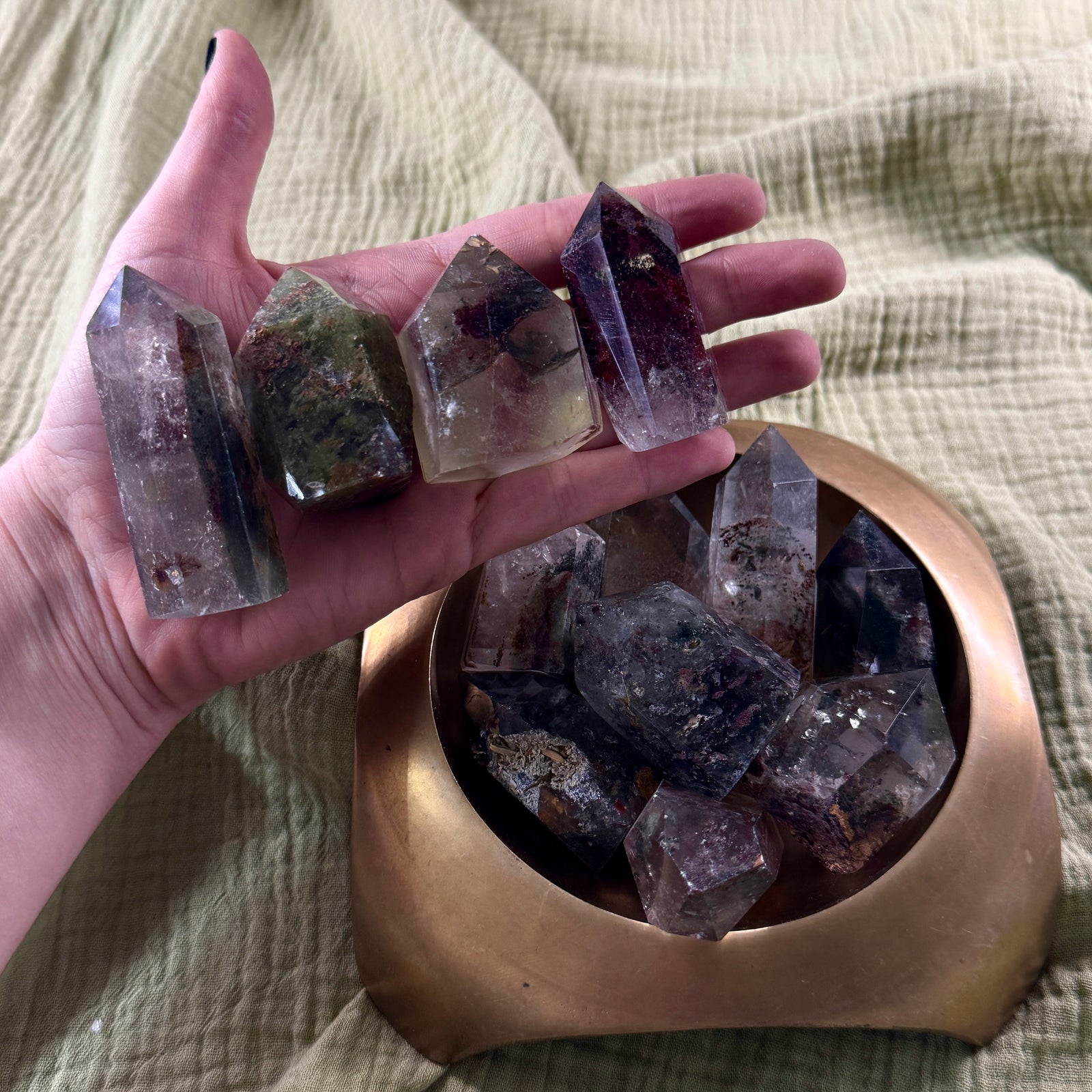 Garden Quartz Crystal Tower Intuitively Chosen