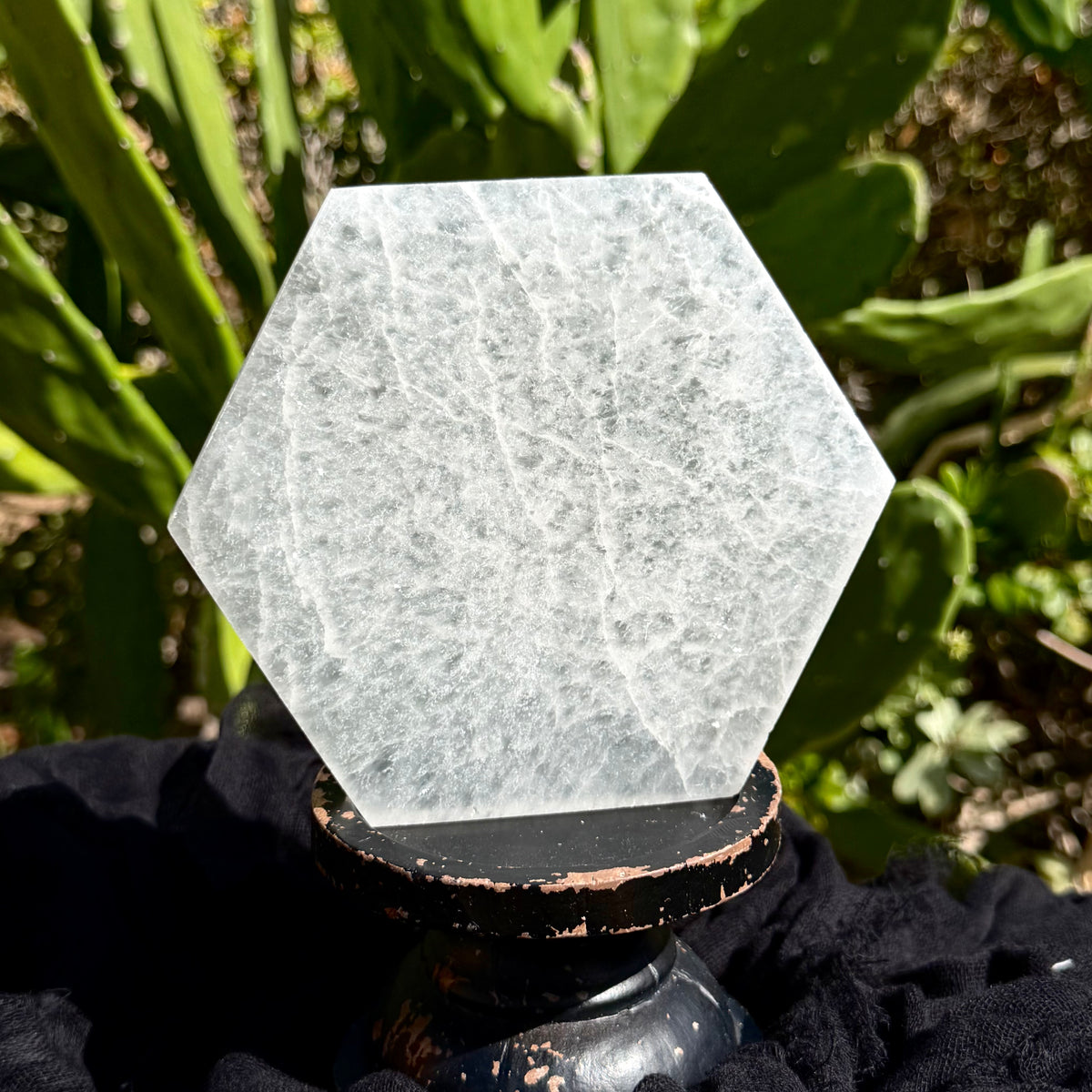 Hexagon Selenite Plate