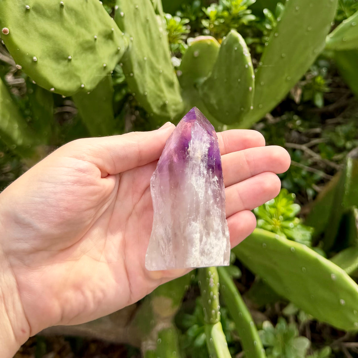 Amethyst Wand Cut Base