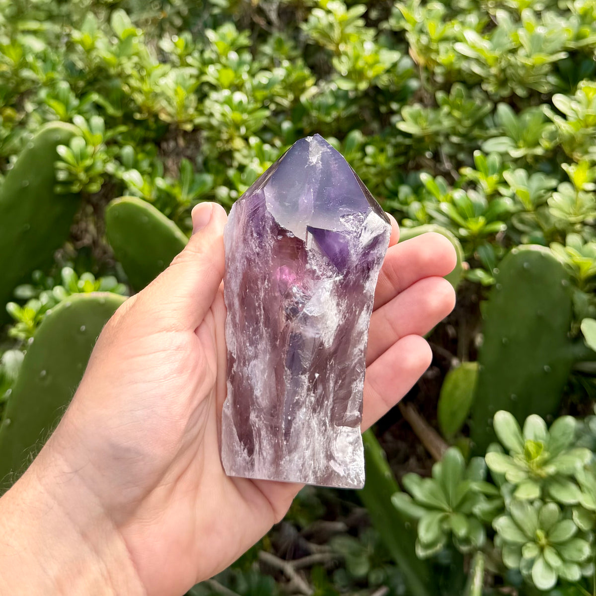 Amethyst Wand Cut Base