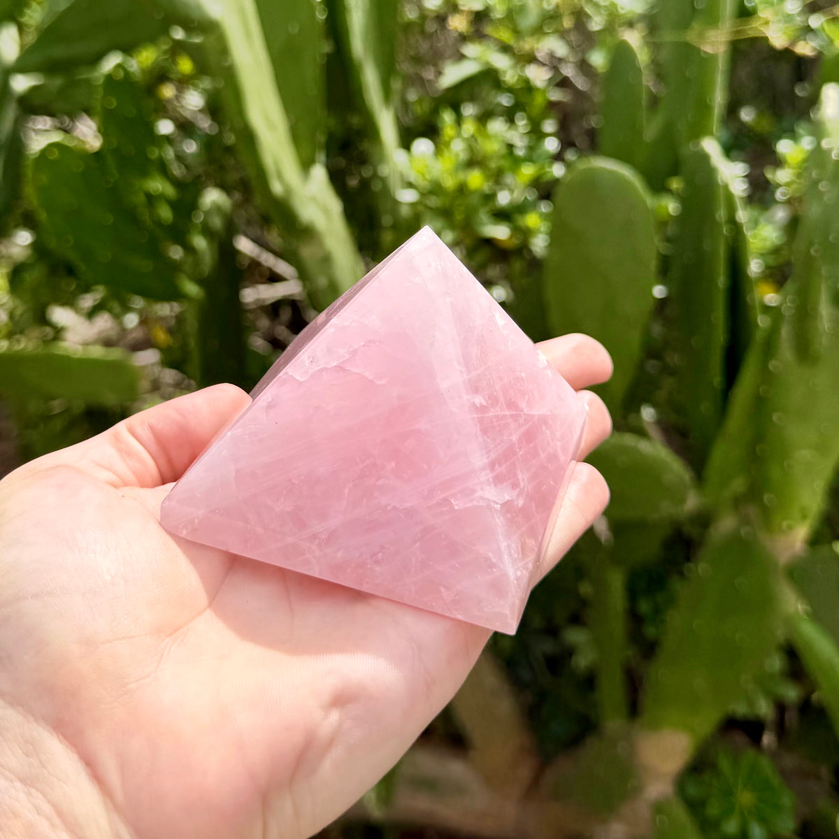 Rose Quartz Pyramid .48kg