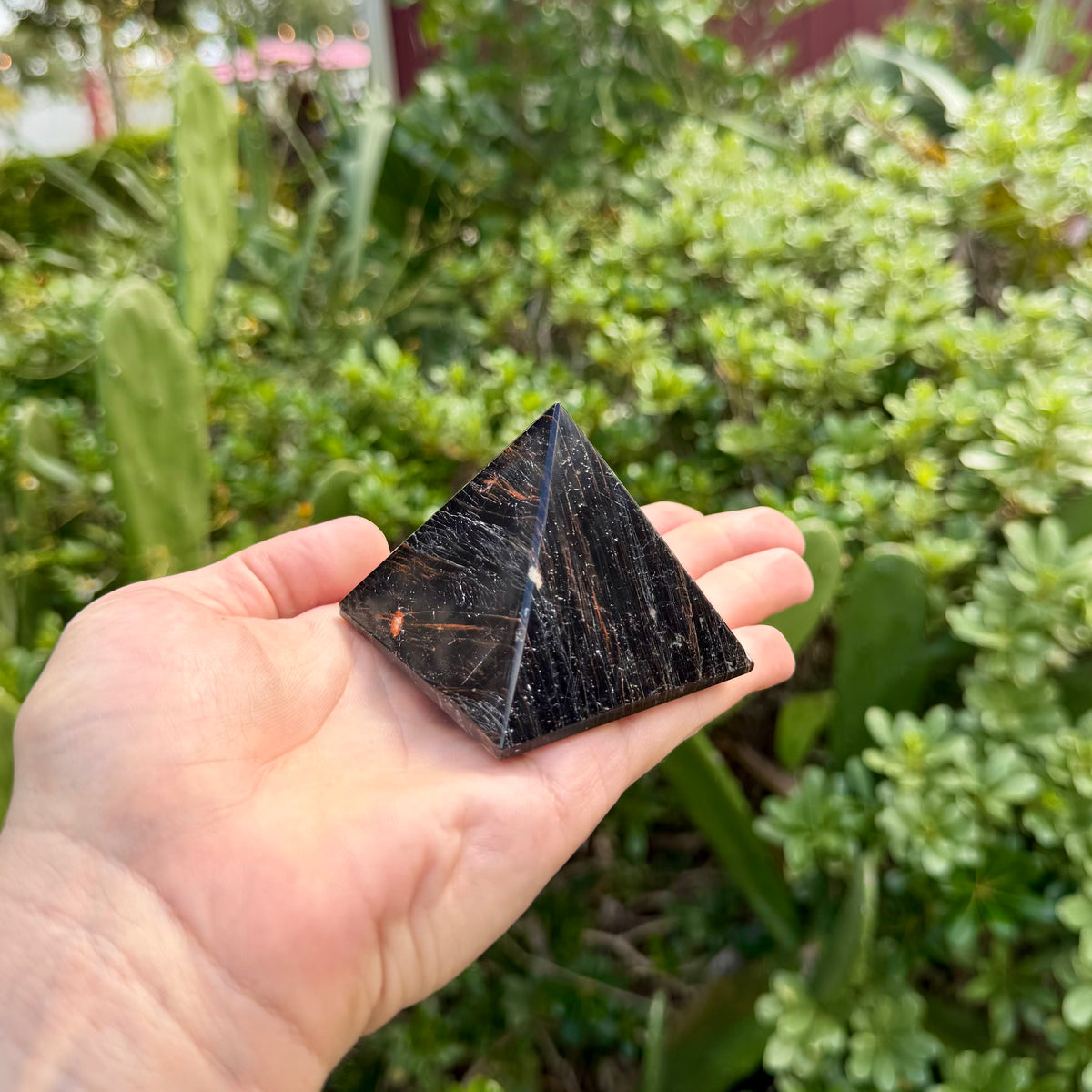 Black Tourmaline Pyramid .18kg