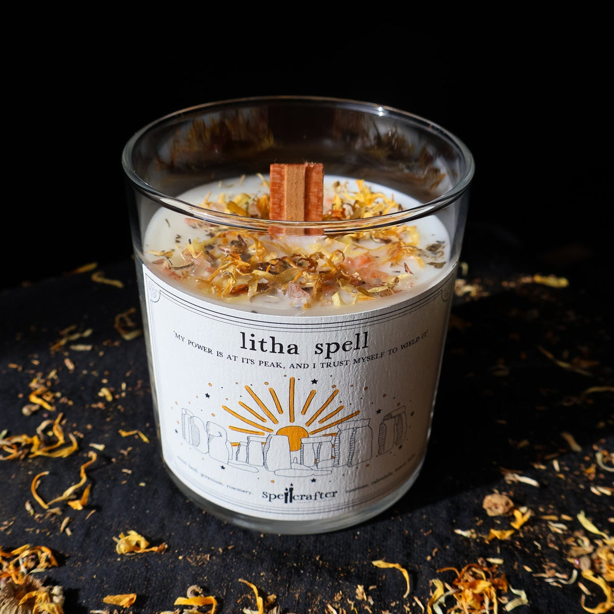 Litha Spell Candle