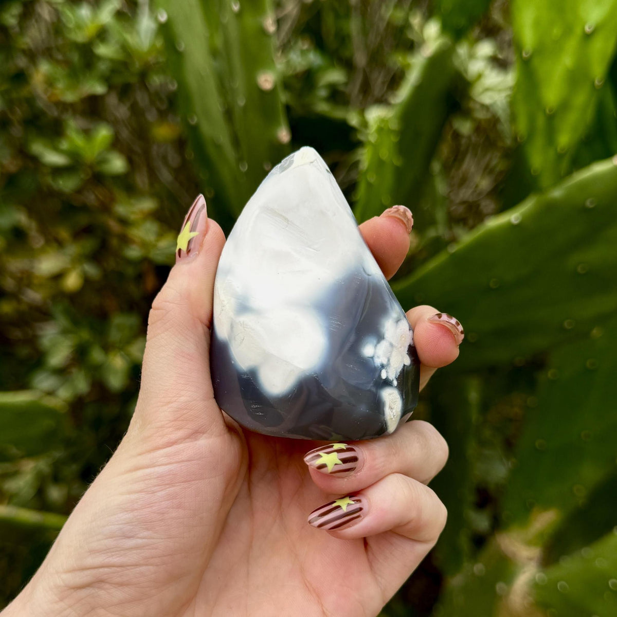 Orca Agate Flame