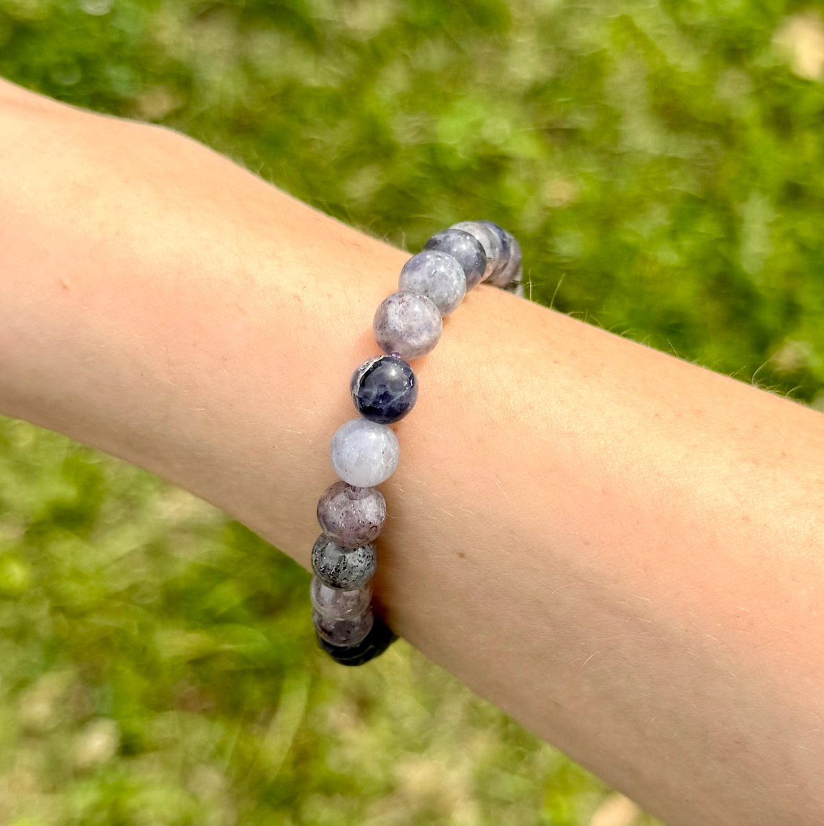 Iolite Crystal Bracelet