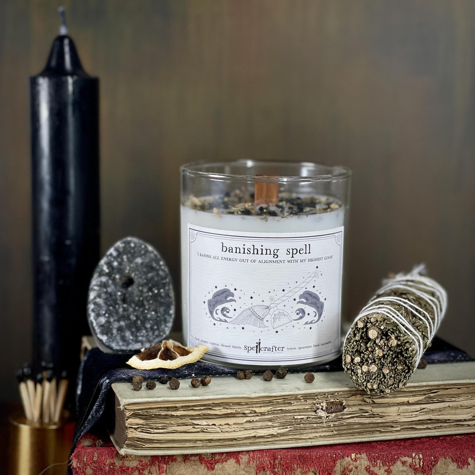 Banishing Spell Candle