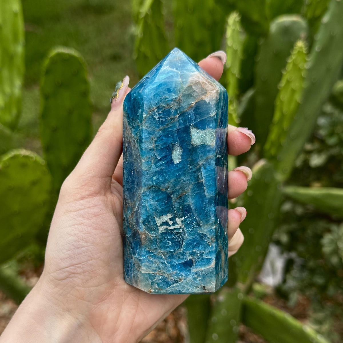 Blue Apatite Tower